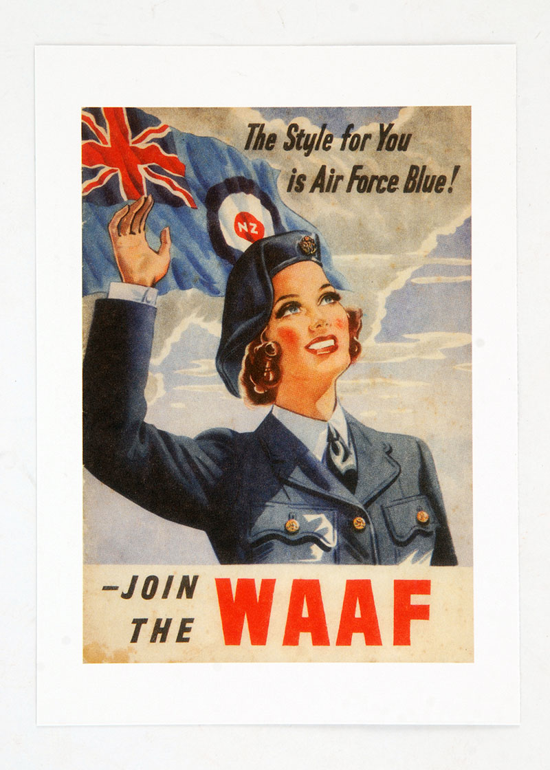 'The Style for You is Air Force Blue' Postcard Air Force Museum