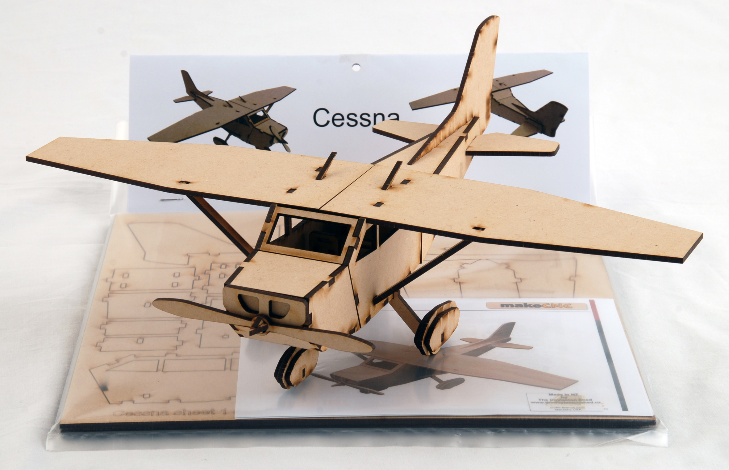 wood model airplane