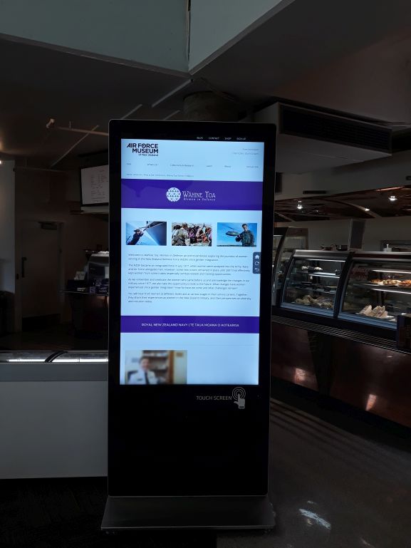 Army Museum Touch Screen Wahine Toa web Army Museum Touch Screen Wahine Toa web