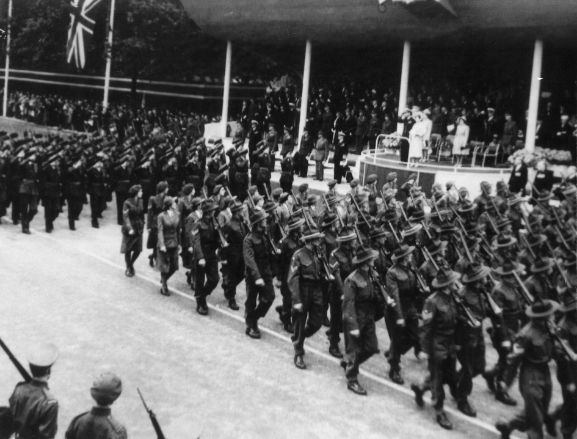 Air Force Contingent parade Military parade
