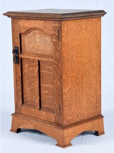 New to the collection june (1) Cabinet – Oak, made by Albert Marsden. From the collection of the Air Force Museum of New Zealand.