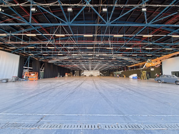 Empty Aircraft Hall The Aircraft Hall, empty for the first time in 34 years. 3 May 2021. Image: Air Force Museum of New Zealand.